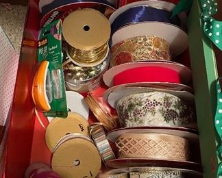 Box of ribbon