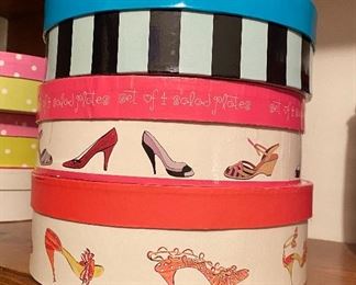 Salad plates- high heel shoes