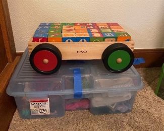 FAO learning wood blocks
