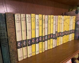 Vintage Nancy Drew series
