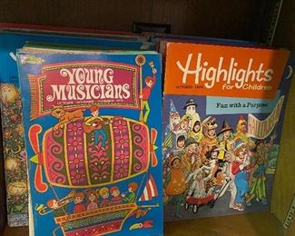 Young Musicians and Highlights books