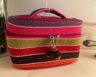 Multi-functional jewelry/makeup bag or purse