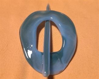 Acrylic pony tail clip