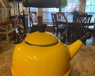 Metal tea kettle