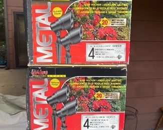 Malibu metal landscape lights