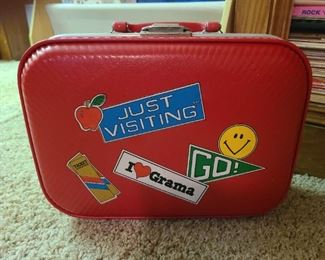 Vintage child suitcase