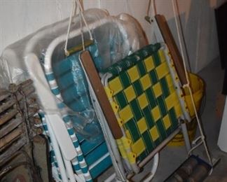 Vintage folding Chairs