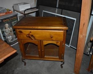 Wood Cabinet, Console Table