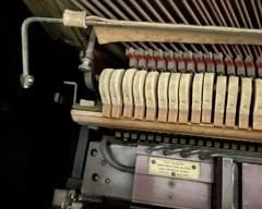 Beautiful&nbsp;Player Piano from Lindeman and Sons Piano Company that Works! Manufactured in 1913. Includes Boxes of Player Piano Rolls!