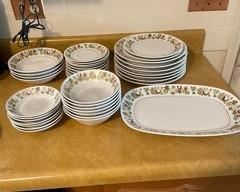 Noritake progression china Homecoming 