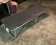 Camping Cot with Sleeping Pad