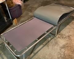 Camping Cot with Sleeping Pad