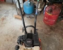 Gas Powered Garden Rototiller Tilling