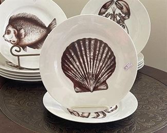 Very cool plates to serve your seafood on!
