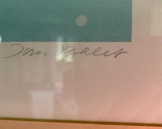 Jan Balet lithograph-" Cold hands, Warm heart"