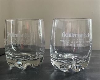 Gentlemen Jack collector glasses