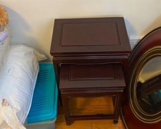 Small stacking tables