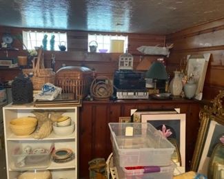 Mixing bowls more framed pictures large mirror