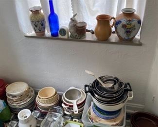 Miscellaneous bowls and Dishes