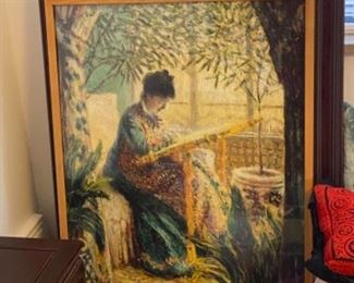 Large framed  pictures