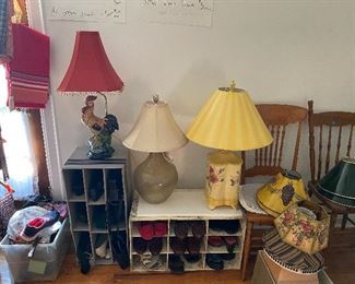 Lamps and shoes