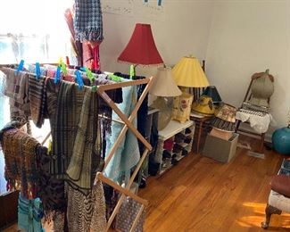 Silk and wool scarves