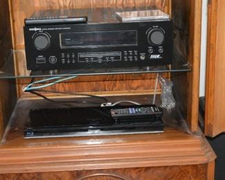 Vintage and more recent stereo equipment