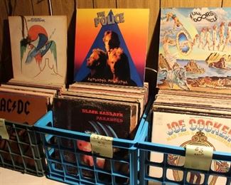 LP albums from the 60s, mostly rock