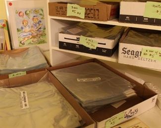 Plastic protector sheets in various styles