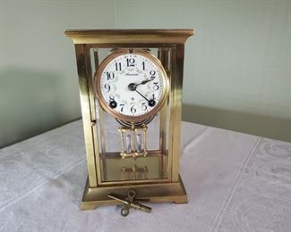 003 Ansonia Brass Clock