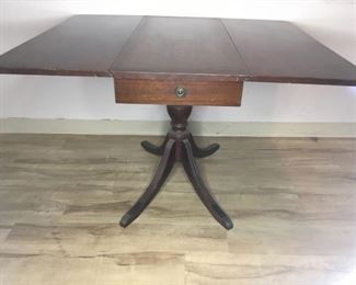 Collapsible ClawFooted Table