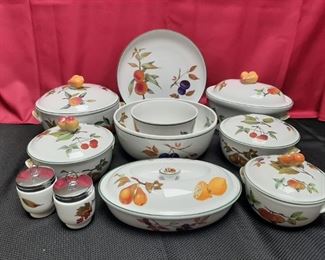 Royal Worcester Oven to Table Bowls Plates