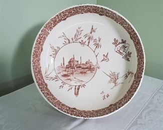 W T Copeland Sons Serving Bowl