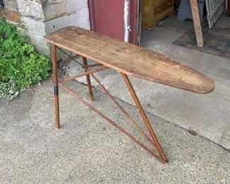 antique ironing board