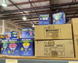 assorted halogen bulbs