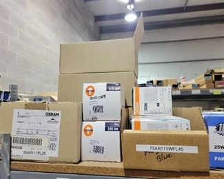 Halospot, Halco, Satco Assorted Light Bulbs