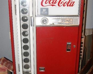 Coca-Cola Coke Machine -not working, but COOL!