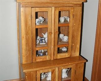 Child Size Hutch or Step Back Cupboard