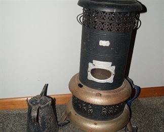 Old Stove & Oil Can