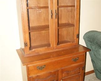 Petite China Hutch Cabinet