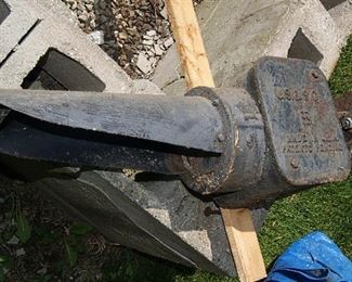 Cast Iron Railroad Marker Light lamp