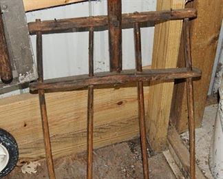 Primitive Wooden Hay Fork