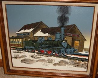 Railroad Painting