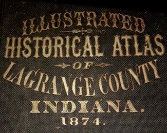 1874 Lagrange Indiana Atlas