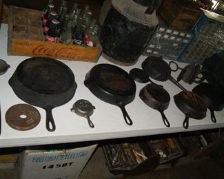 Cast Iron Skillets Wagner Erie Victor & Others