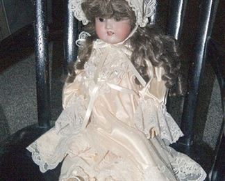 Antique China Doll... Stands about 18 inches tall