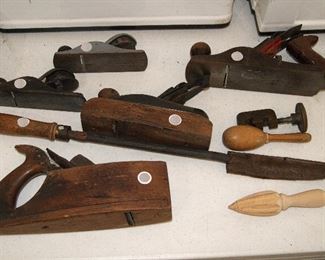 Old Carpenter's Wood Planes