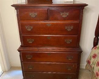 Antique Mahogany Dresser