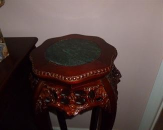 Top of pedestal