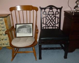 Rocker & Asian style chair